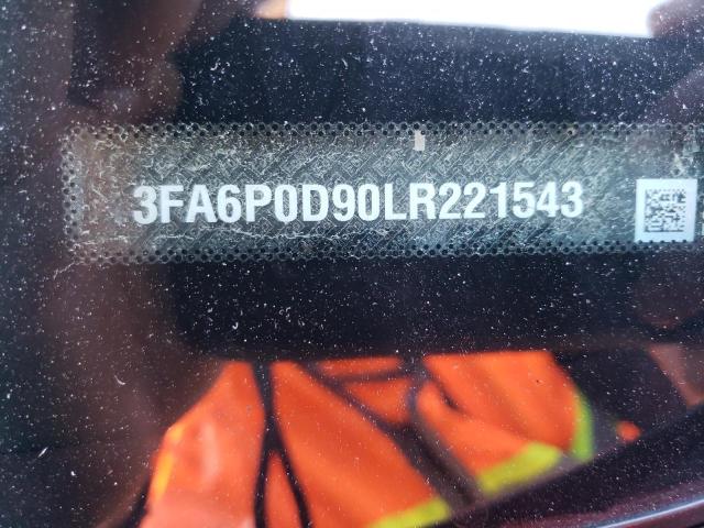 3FA6P0D90LR221543 Ford Fusion Titanium