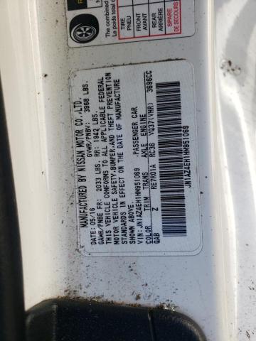 JN1AZ4EH1HM951069 Nissan 370Z BASE