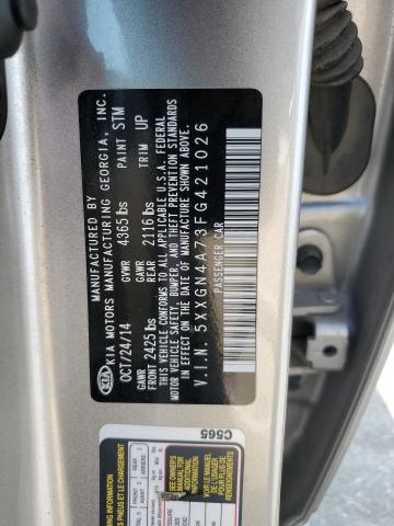 5XXGN4A73FG421026 KIA OPTIMA EX