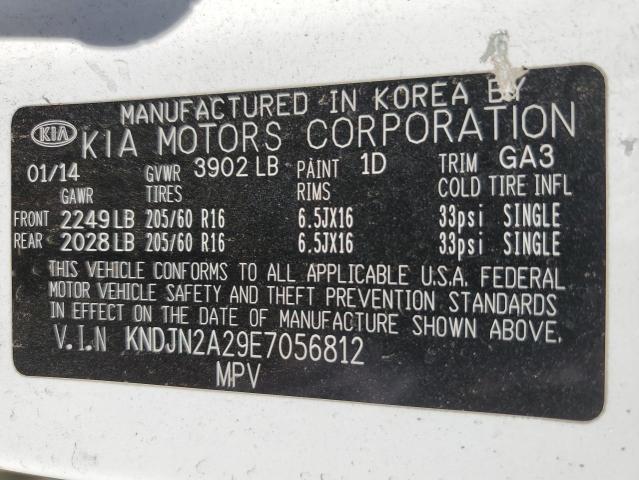 KNDJN2A29E7056812 KIA Soul