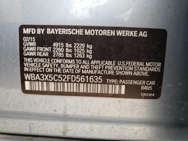 WBA3X5C52FD561635 BMW 328 XIGT