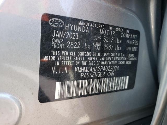 2023 HYUNDAI IONIQ 6 SE - KMHM34AA2PA022024