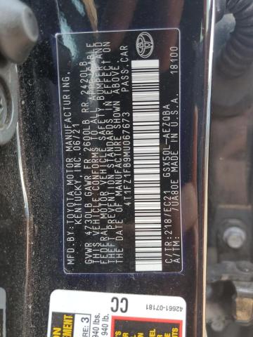 2021 TOYOTA AVALON TRD - 4T1FZ1FB9MU067673