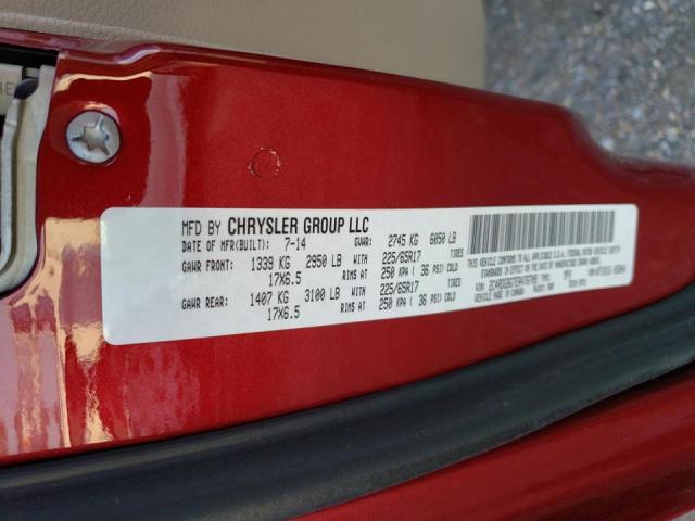 2C4RDGBG7ER476709 Dodge Grand Caravan Se