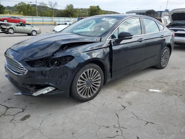 Lot #2265265178 2018 FORD FUSION TIT salvage car