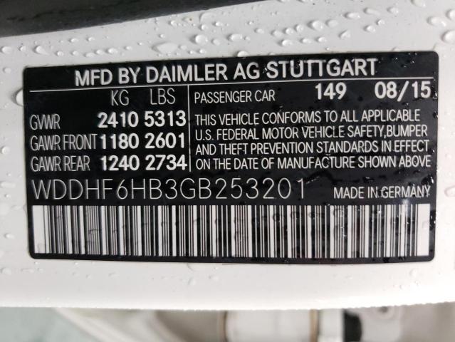 2016 MERCEDES-BENZ E 400 4MAT - WDDHF6HB3GB253201