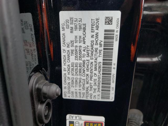 2HKRW2H97LH628679 Honda Cr-v Touring