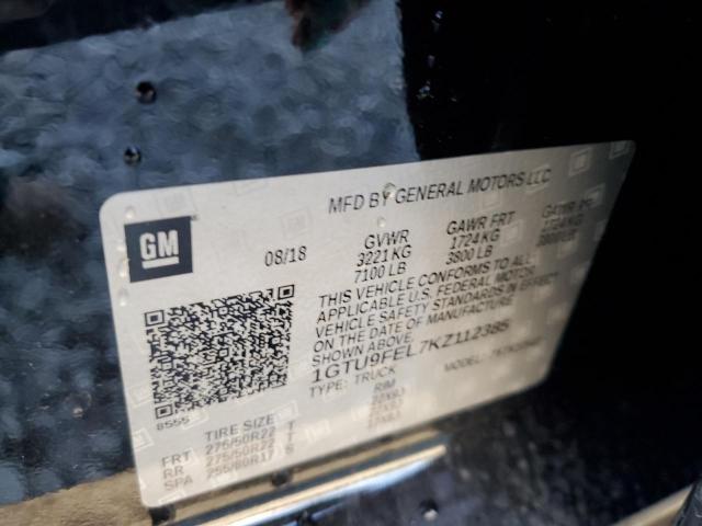 1GTU9FEL7KZ112385 GMC Sierra K1500 Denali
