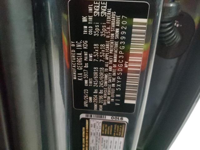 5XYP5DGC3PG399207 KIA Telluride Sx