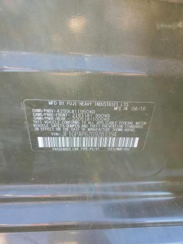 JF1GPAP62G9287394 Subaru Impreza Sport Premium
