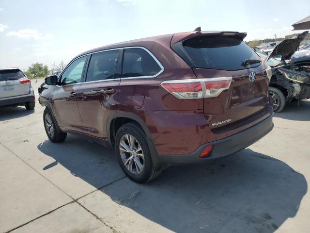 VIN 5TDZKRFH2ES005482 2014 Toyota Highlander, LE no.2