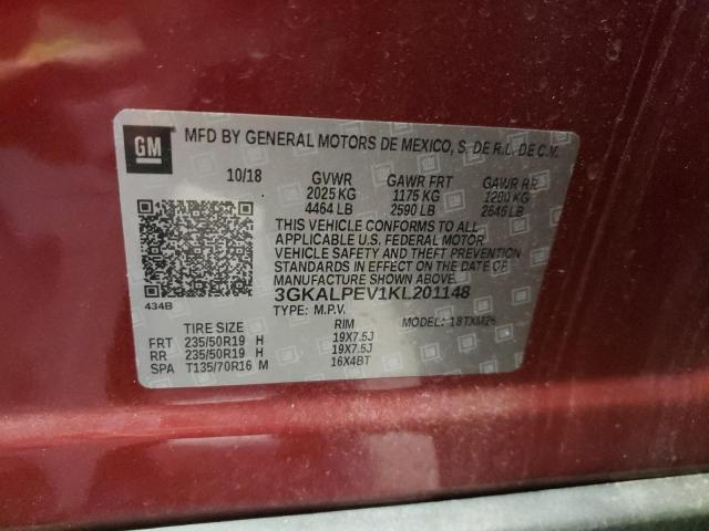 3GKALPEV1KL201148 GMC Terrain Slt
