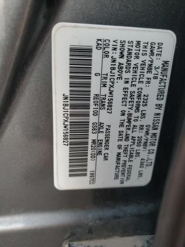 JN1BJ1CPXJW156827 Nissan Rogue Sport S