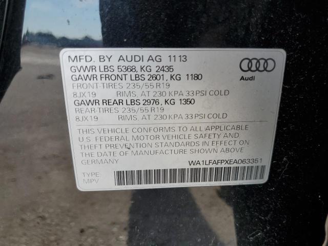 VIN WA1LFAFPXEA063351 2014 Audi Q5, Premium Plus no.13