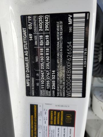 WDC0G4KBXKF626554 Mercedes-Benz Glc 300 4matic