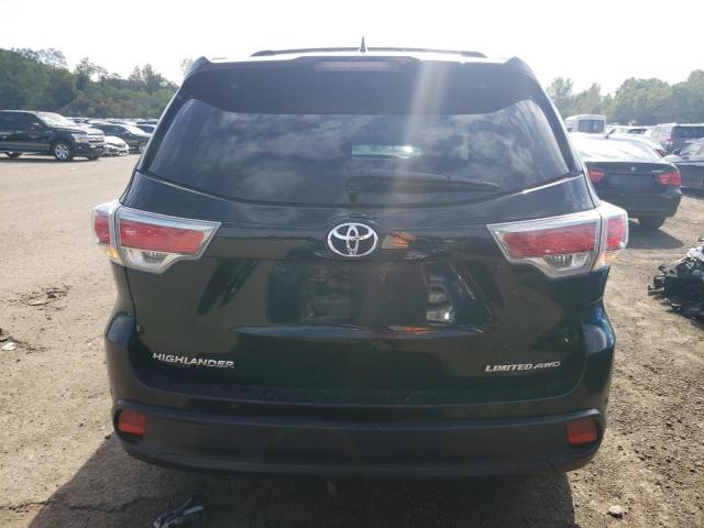 VIN 5TDDKRFH4ES030636 2014 Toyota Highlander, Limited no.6