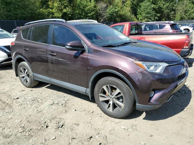  TOYOTA RAV4 2017 Бургунді