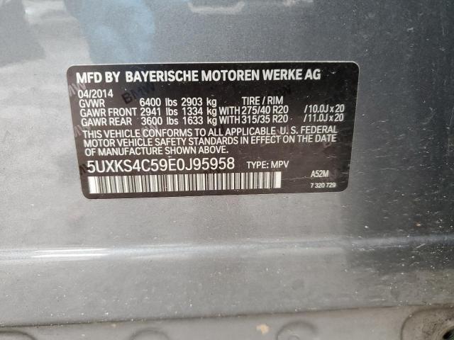 5UXKS4C59E0J95958 2014 BMW X5, photo no. 12