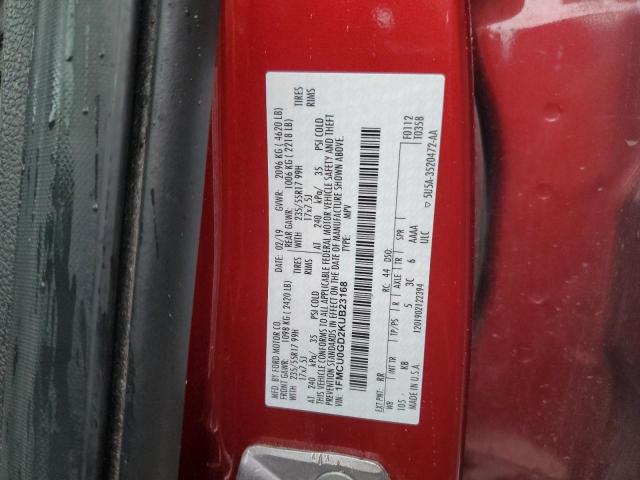 1FMCU0GD2KUB23168 Ford ESCAPE SE