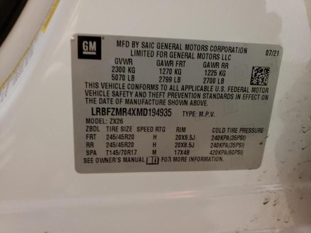 LRBFZMR4XMD194935 Buick Envision Preferred