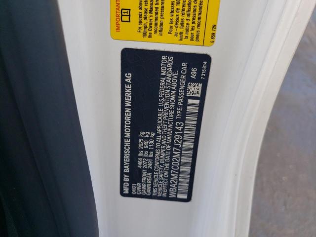 2021 BMW 230I - WBA2M7C02M7J29143
