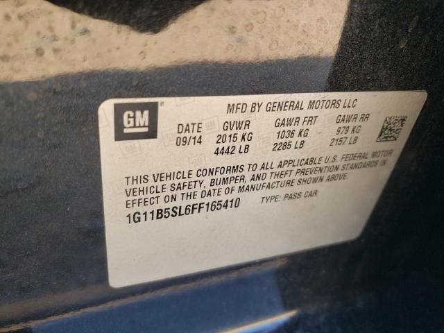 1G11B5SL6FF165410 | 2015 CHEVROLET MALIBU LS