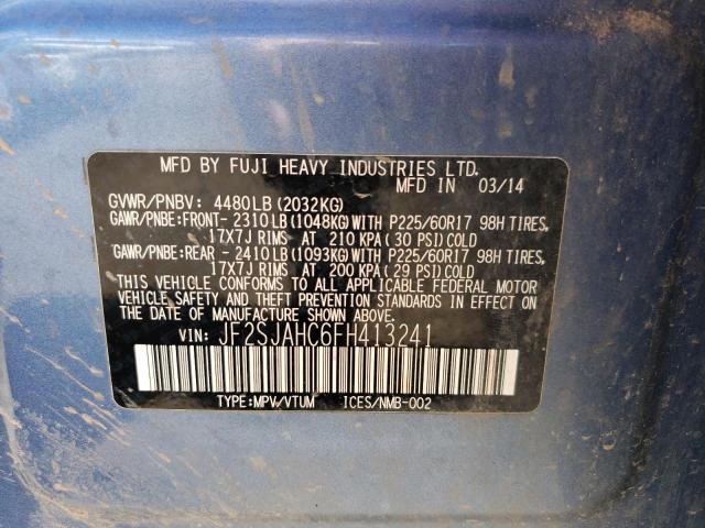 JF2SJAHC6FH413241 Subaru Forester 2.5i Limited