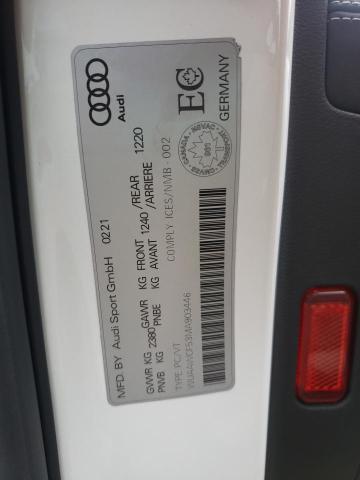 2021 AUDI RS5 - WUAAWCF53MA903446