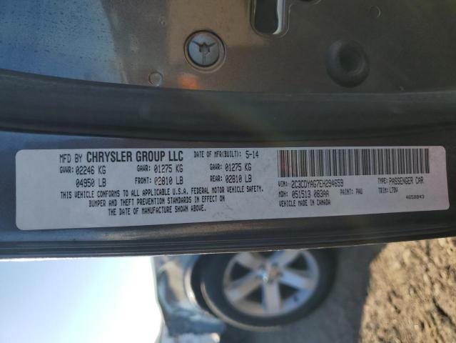 2C3CDYAG7EH294659 Dodge Challenger Sxt