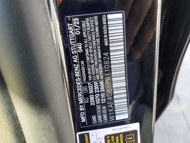 W1KAF4GB6PR110824 Mercedes-Benz C 300