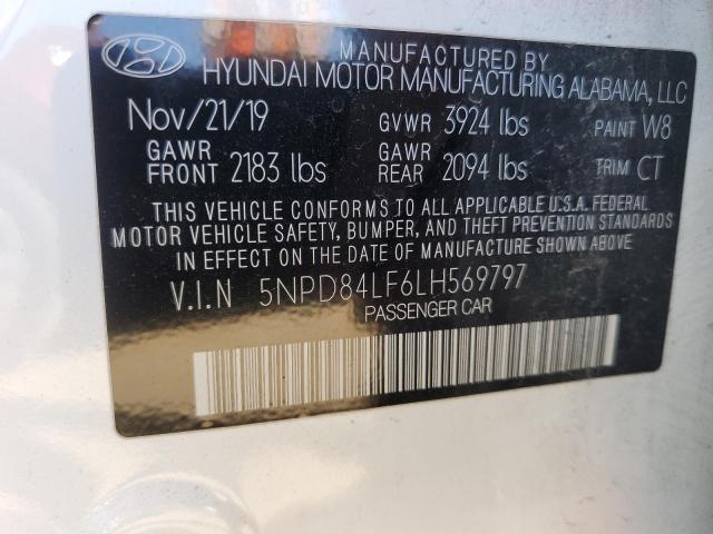 2020 HYUNDAI ELANTRA SE - 5NPD84LF6LH569797