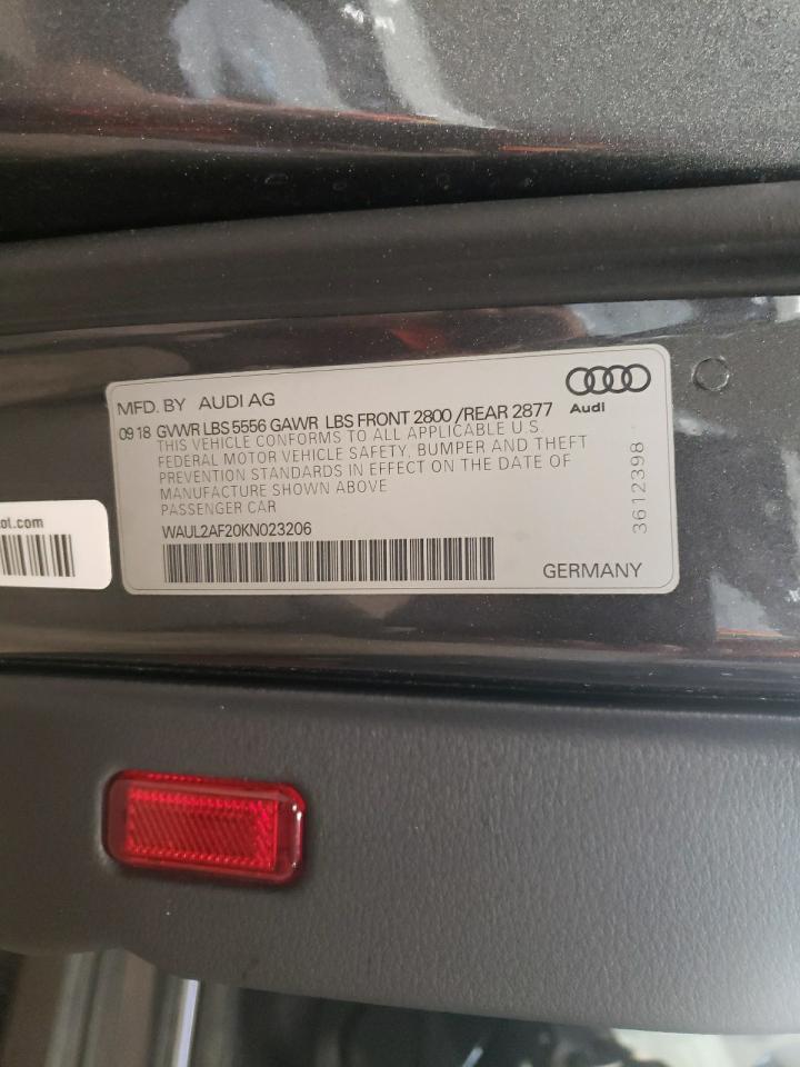 WAUL2AF20KN023206 Audi A6 2019. Фото: 11