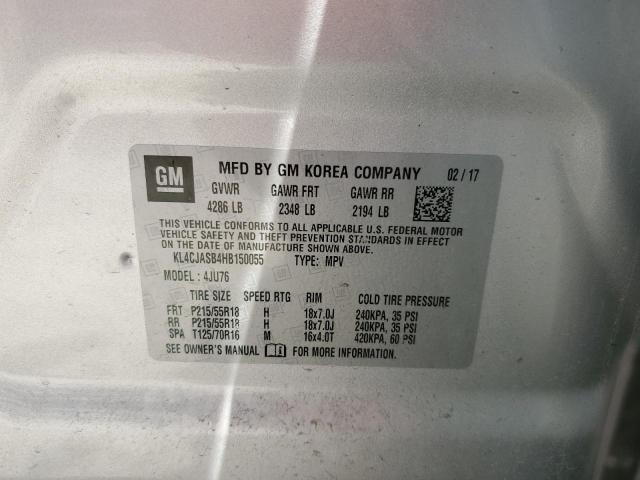 KL4CJASB4HB150055 Buick Encore Preferred