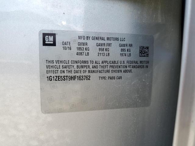 1G1ZE5ST9HF163762 Chevrolet MALIBU LT