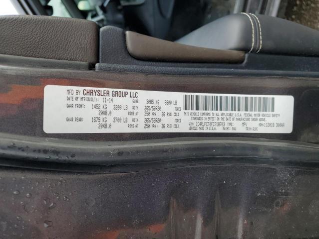 1C4RJFCT0FC718703 Jeep Grand Cherokee Overland