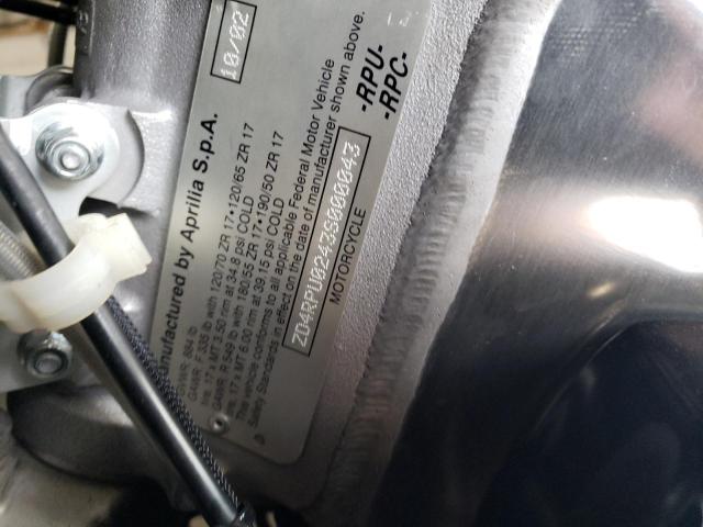 2003 APRILIA RSV MILLE ZD4RPU0243S000043