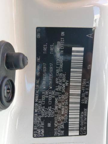 5TDZK3DCXFS647650 Toyota SIENNA