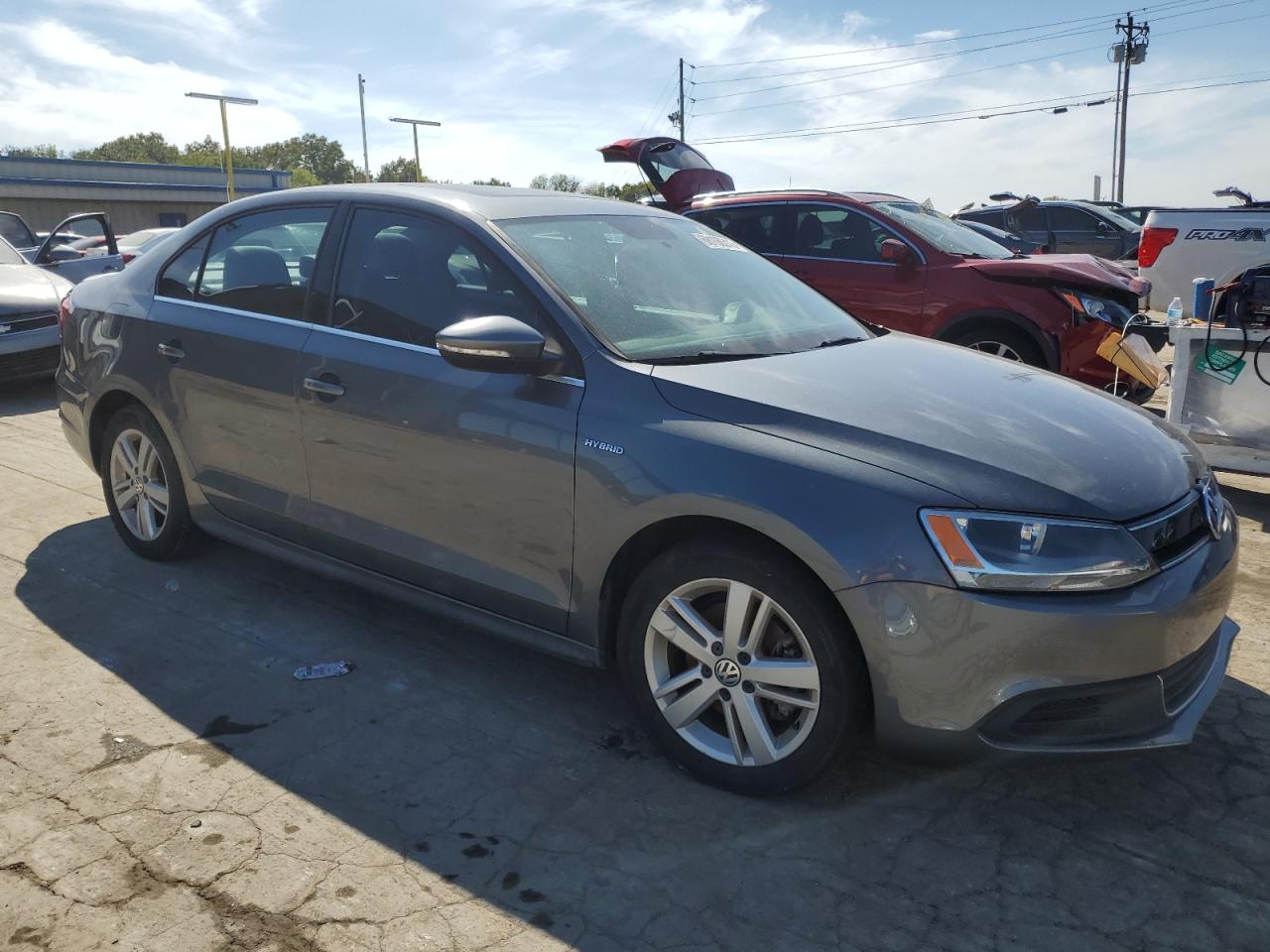 3VW637AJXDM315857 2013 Volkswagen Jetta Hybrid