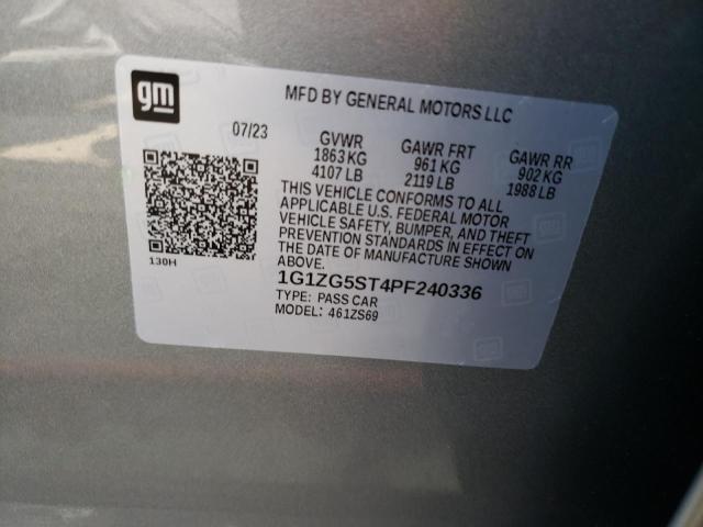2023 CHEVROLET MALIBU RS - 1G1ZG5ST4PF240336