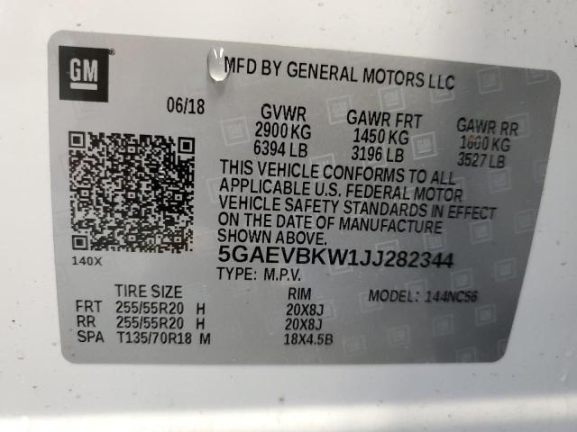 5GAEVBKW1JJ282344 Buick Enclave Premium