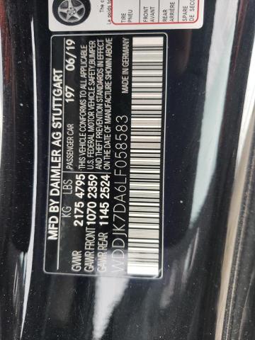 2020 MERCEDES-BENZ SL 550 - WDDJK7DA6LF058583