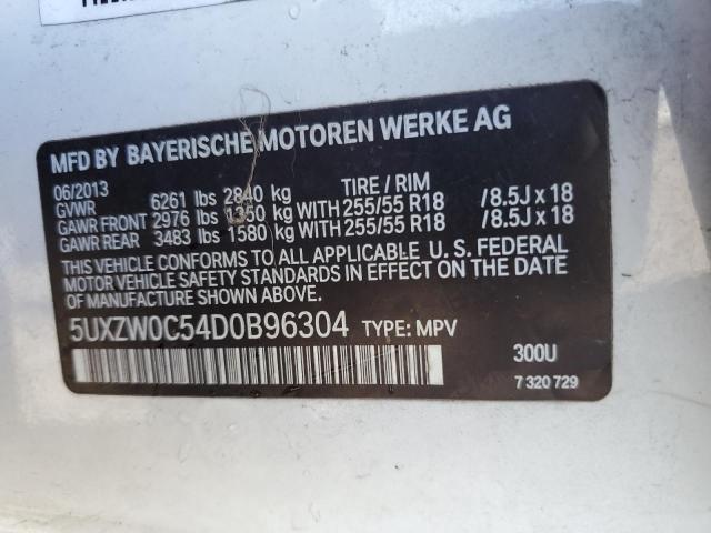 VIN 5UXZW0C54D0B96304 2013 BMW X5, Xdrive35D no.12