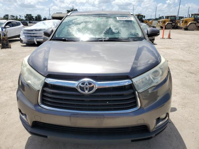 VIN 5TDDKRFH7ES020828 2014 Toyota Highlander, Limited no.5