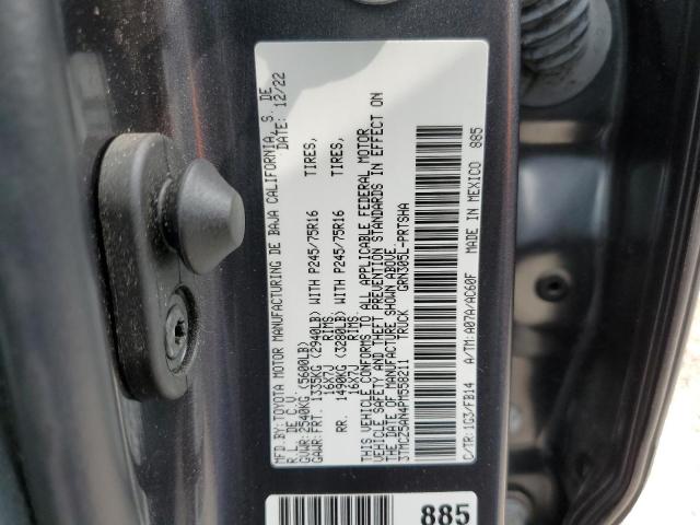 3TMCZ5AN4PM558211 Toyota Tacoma DOU 13