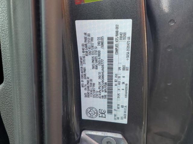 1FMCU9G96HUA05777 Ford ESCAPE SE