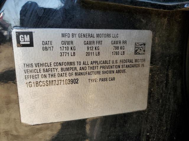 1G1BC5SM7J7103902 Chevrolet CRUZE LS