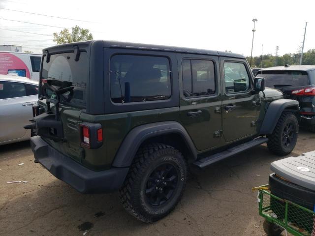  JEEP WRANGLER 2021 Зелений