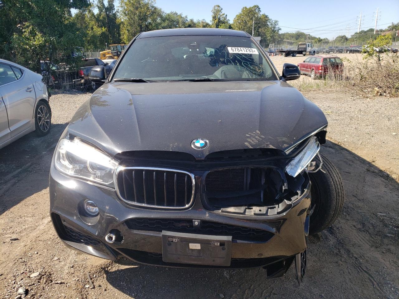  BMW X6 2017 Чорний