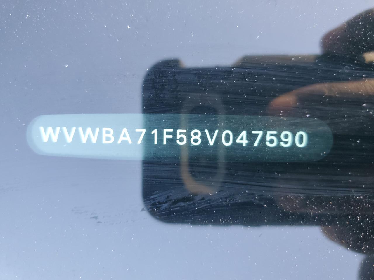 WVWBA71F58V047590 2008 Volkswagen Eos Turbo