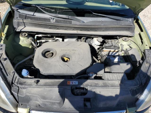 VIN: KNDJT2A63C7409275 Auction: COPART Lot: 66651583 Location: UT - SALT LAKE CITY KNDJT2A63C7409275 KIA SOUL 2012 GREEN Photo 11